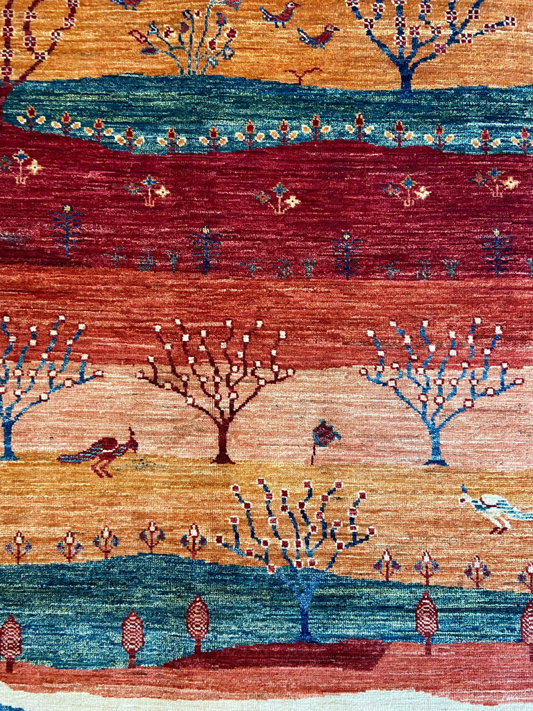 3'4"x4'10" Pak-Khorjeen Hand Knotted