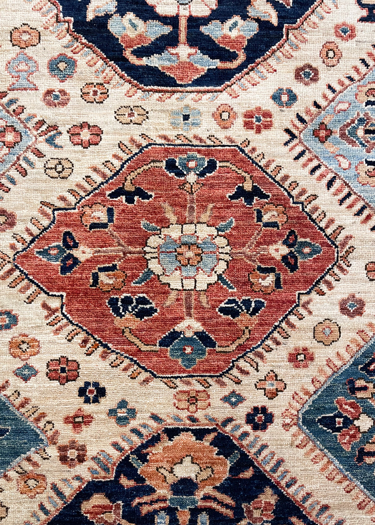 3'4"x4'11" Serab Hand Knotted