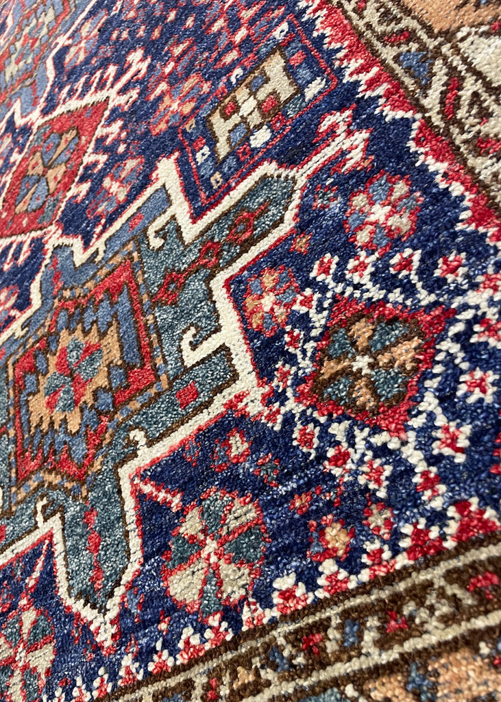 3'4"x4'4" Burano Karaja Hand Knotted