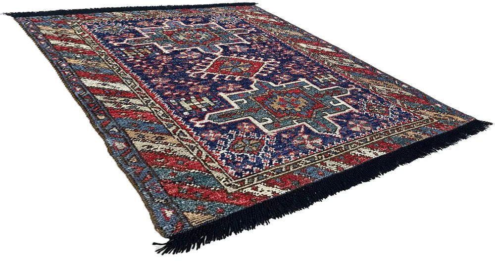 3'4"x4'4" Burano Karaja Hand Knotted