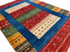 3'4"x4'6" Lori Gabbeh Hand Knotted