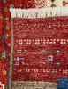 3'4"x4'6" Lori Gabbeh Hand Knotted