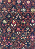 3'4"x4'8" Karabough Prayer Rug Hand Knotted