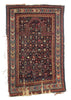3'4"x4'8" Karabough Prayer Rug Hand Knotted