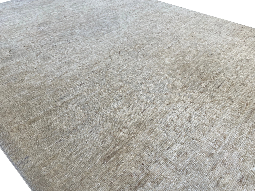 3'4"x4'8" Peshawar Hand Knotted