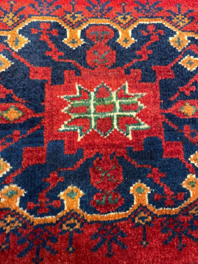 3'4"x4'9" Khal Mohamadi Hand Knotted