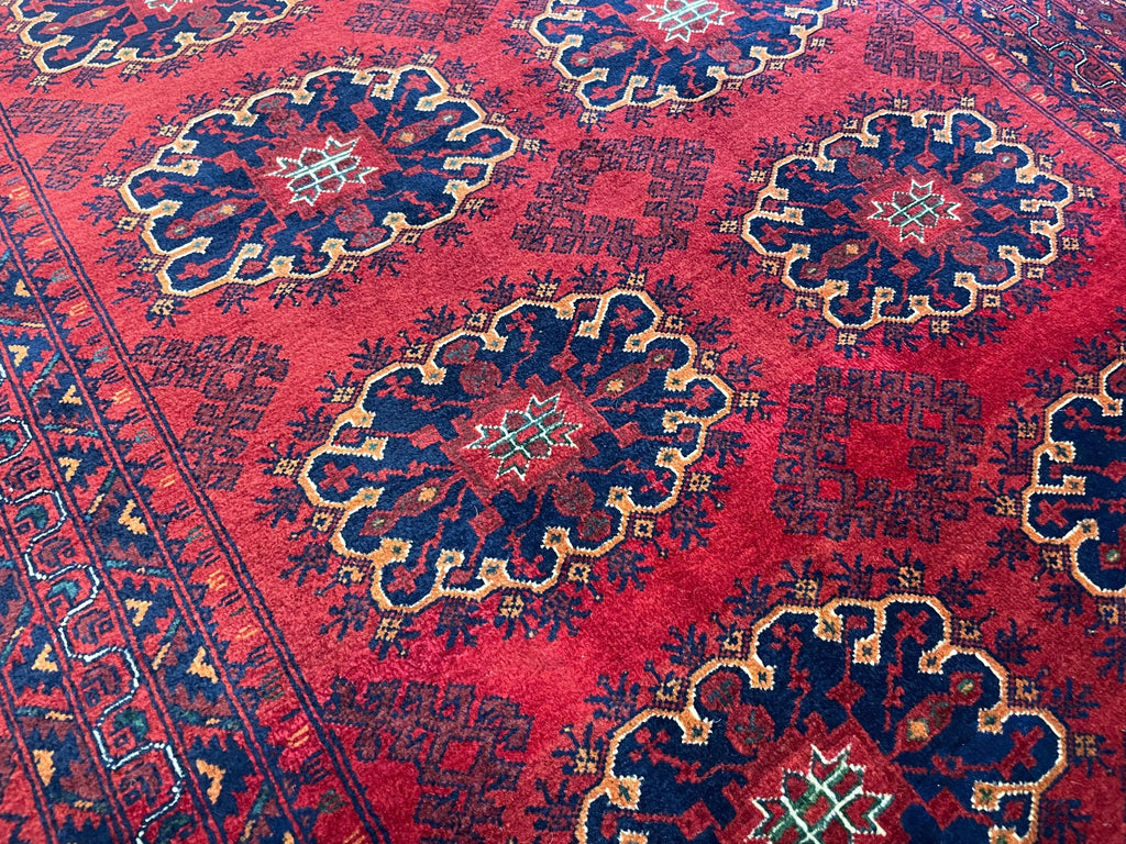 3'4"x4'9" Khal Mohamadi Hand Knotted