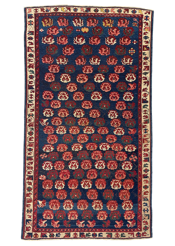 3'4"x5'11" Seychour Kuba Hand Knotted