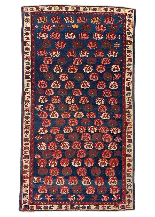 3'4"x5'11" Seychour Kuba Hand Knotted