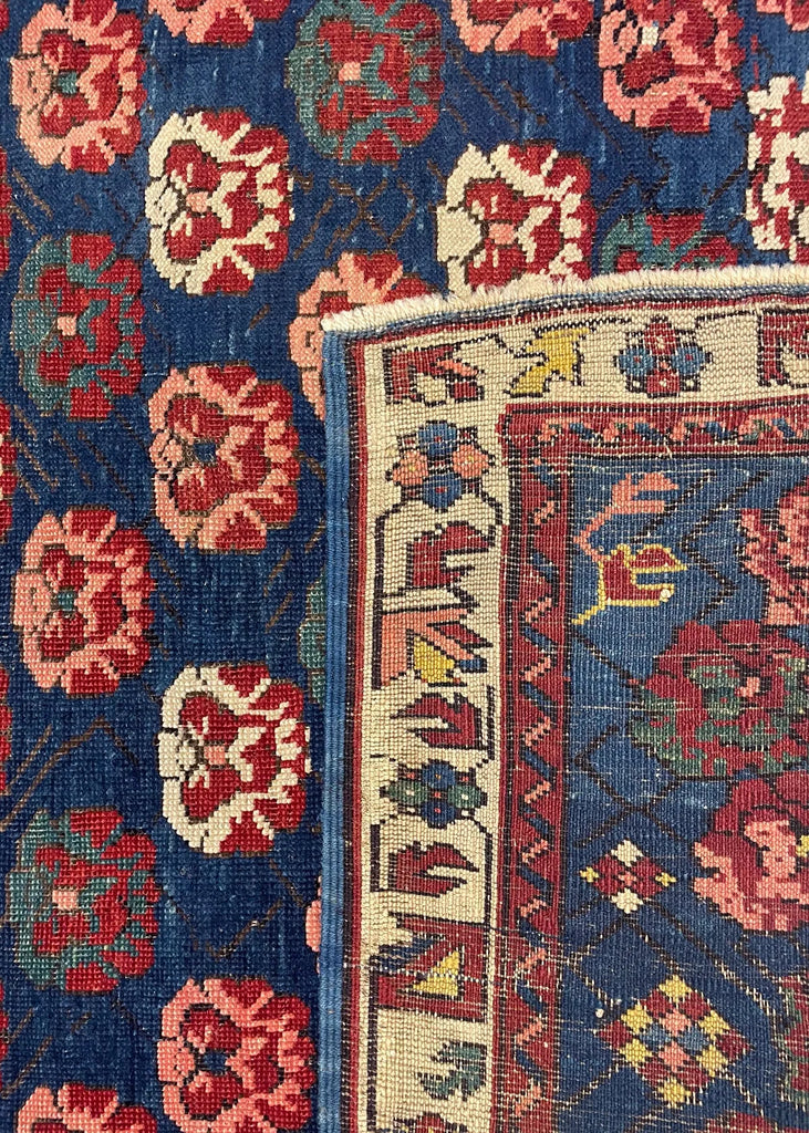 3'4"x5'11" Seychour Kuba Hand Knotted