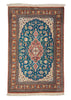 3'4"x5'1" Qum Hand Knotted