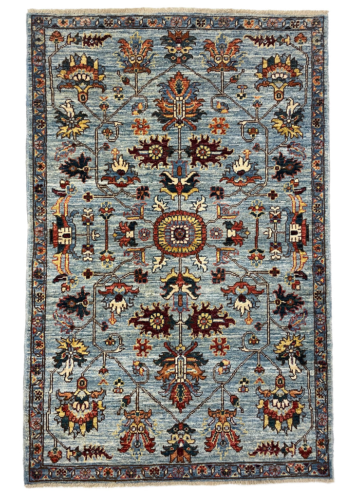 3'4"x5'2" Mahal Hand Knotted