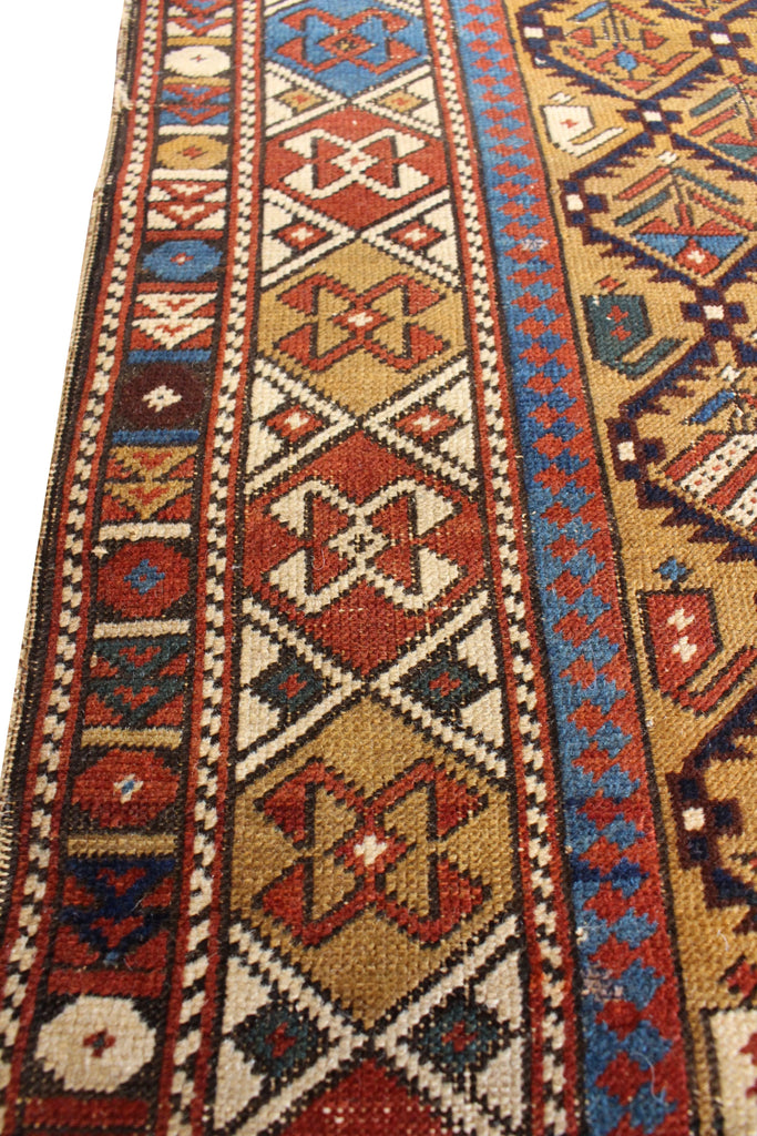 3'4"x5'5" Daghestan Hand Knotted