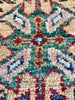 3'4"x5' Afghan-Kazak Hand Knotted