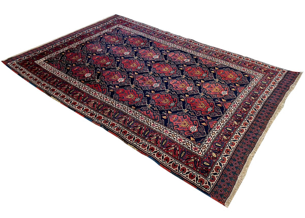 3'4"x5' Afshar "Presentation Piece" Hand Knotted