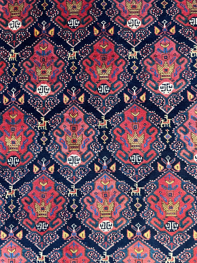 3'4"x5' Afshar "Presentation Piece" Hand Knotted