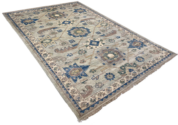 3'4"x5' Tabriz Hand Knotted