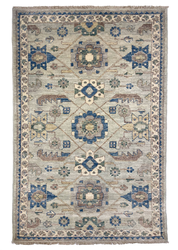 3'4"x5' Tabriz Hand Knotted