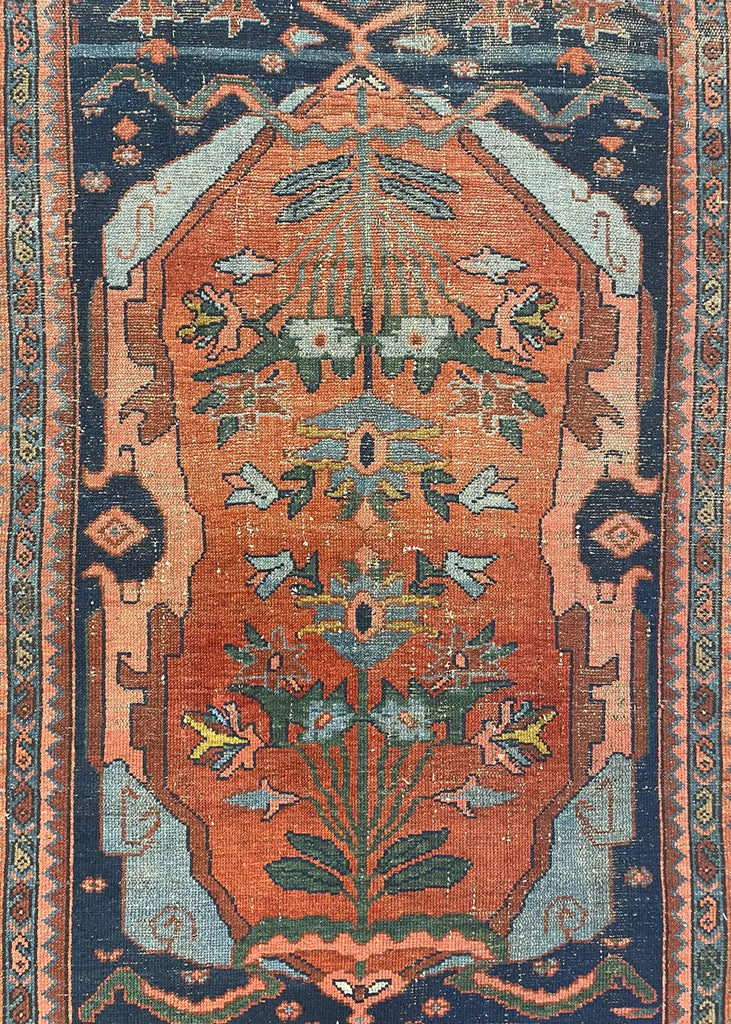 3'4"x6'8" Nahavand Hand Knotted