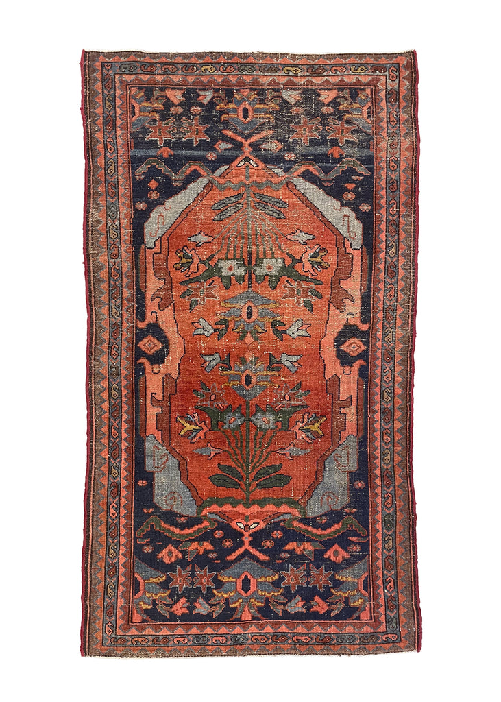 3'4"x6'8" Nahavand Hand Knotted