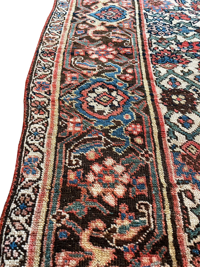 3'4"x6' Kurdish Bidjar Hand Knotted