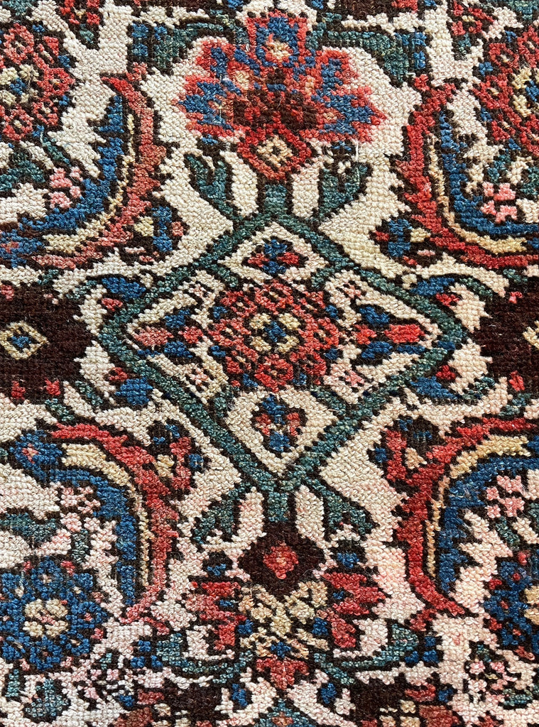 3'4"x6' Kurdish Bidjar Hand Knotted