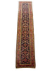 3'5"x15'9" Kolyai Kurdish Hand Knotted