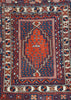 3'5"x4'6" Balikesir Yagcebedir Hand Knotted