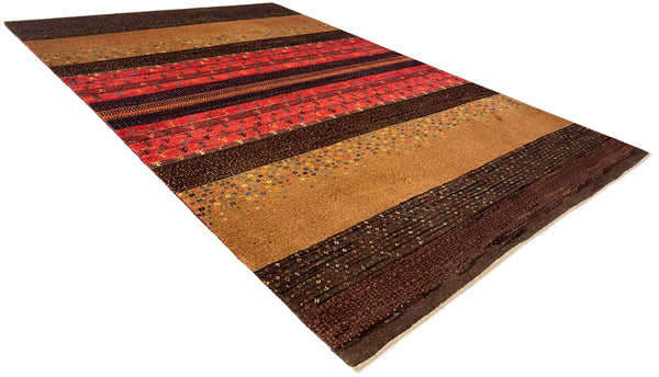 3'5"x5'2" Kashkuli Hand Knotted