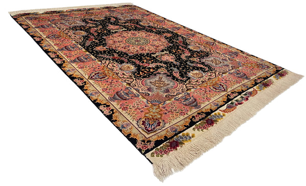 3'5"x5'6" Tabriz Hand Knotted