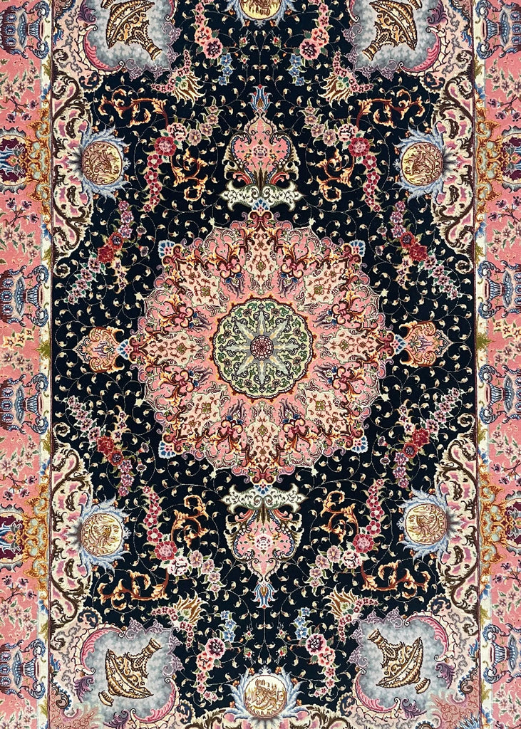 3'5"x5'6" Tabriz Hand Knotted