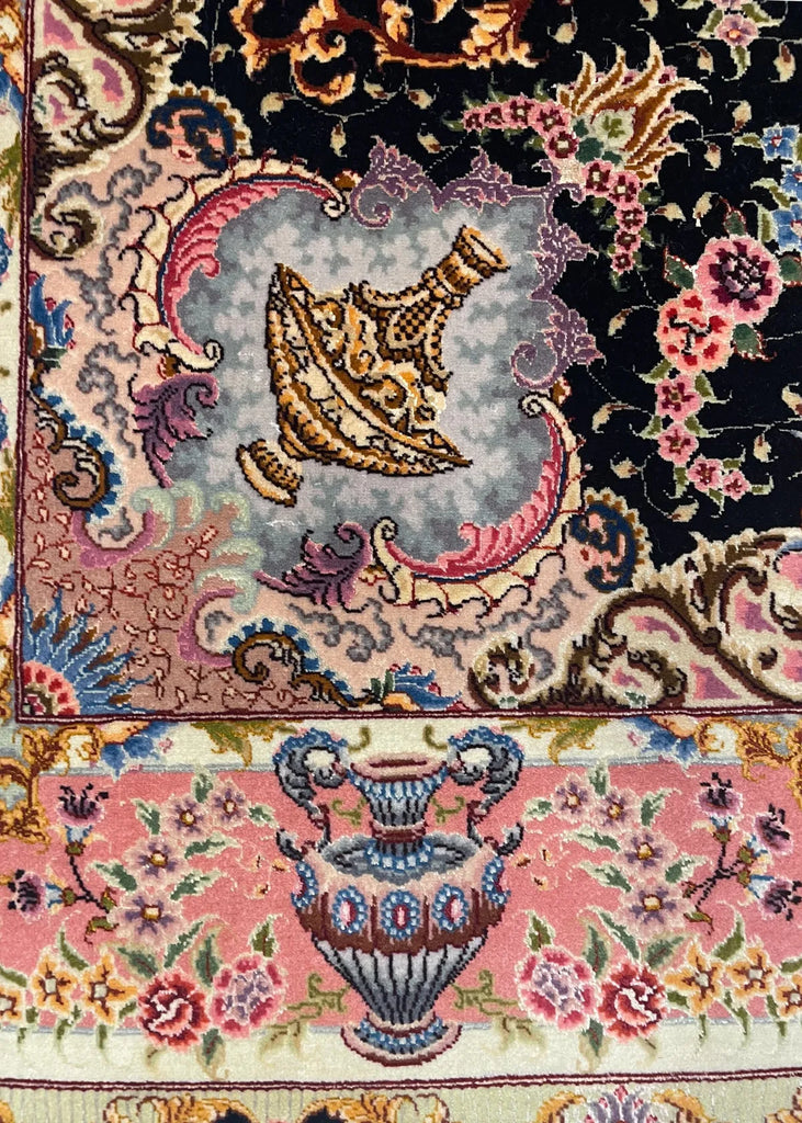 3'5"x5'6" Tabriz Hand Knotted