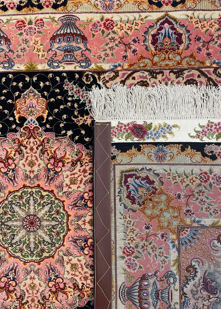 3'5"x5'6" Tabriz Hand Knotted
