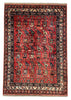 3'5"x5' Afghan-Ersari Hand Knotted