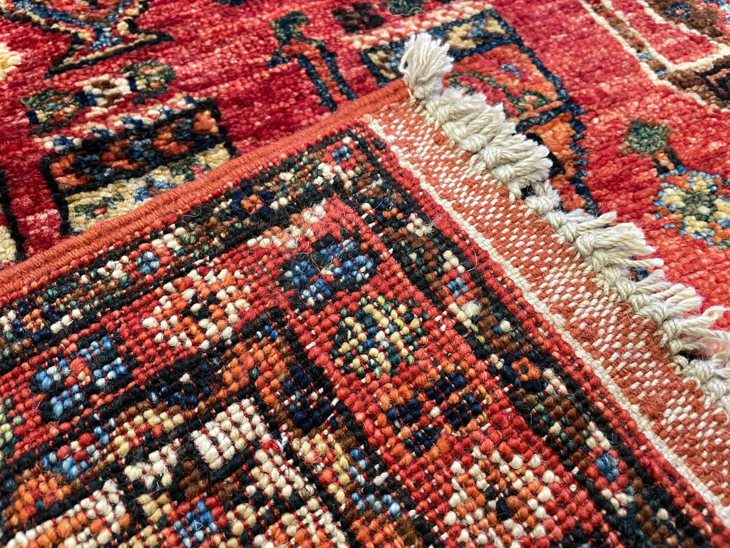 3'5"x5' Afghan-Ersari Hand Knotted