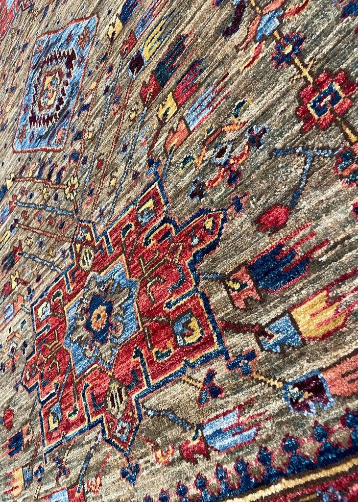 3'5"x5' Karaja Hand Knotted