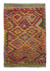 3'5"x5' Kilim Hand Woven