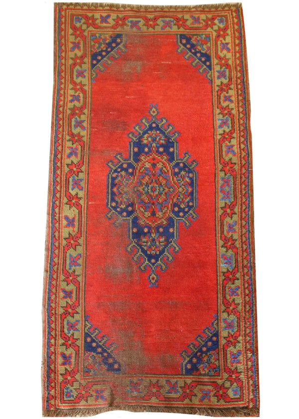 3'5x6'11 Donegal Oushak Hand Knotted