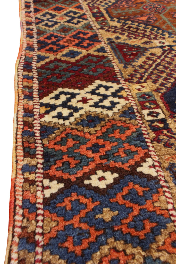 3'5"x6'6" Yuruk Hand Knotted