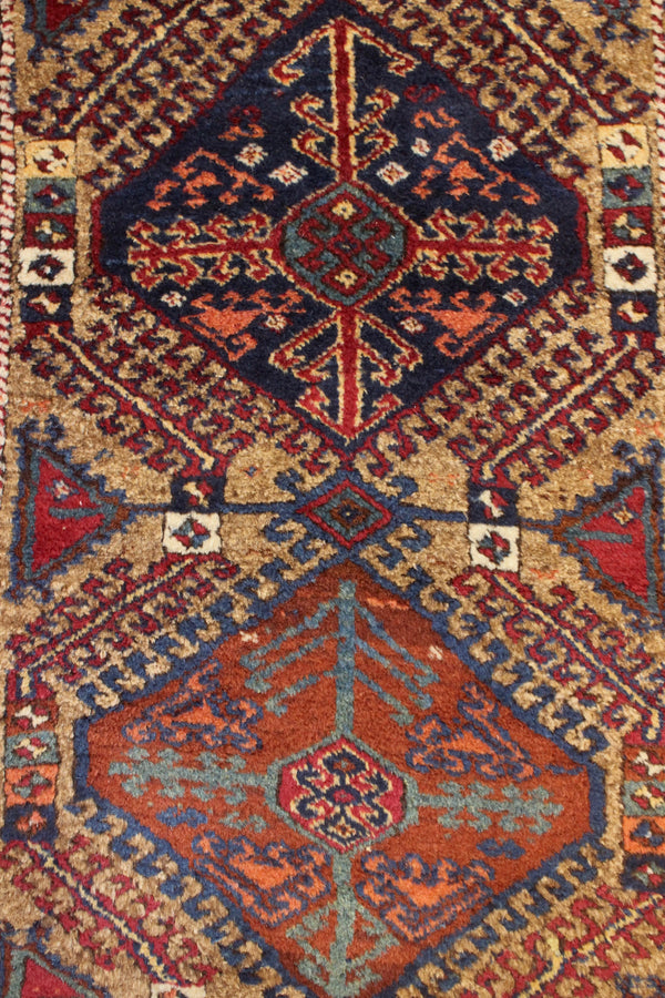 3'5"x6'6" Yuruk Hand Knotted