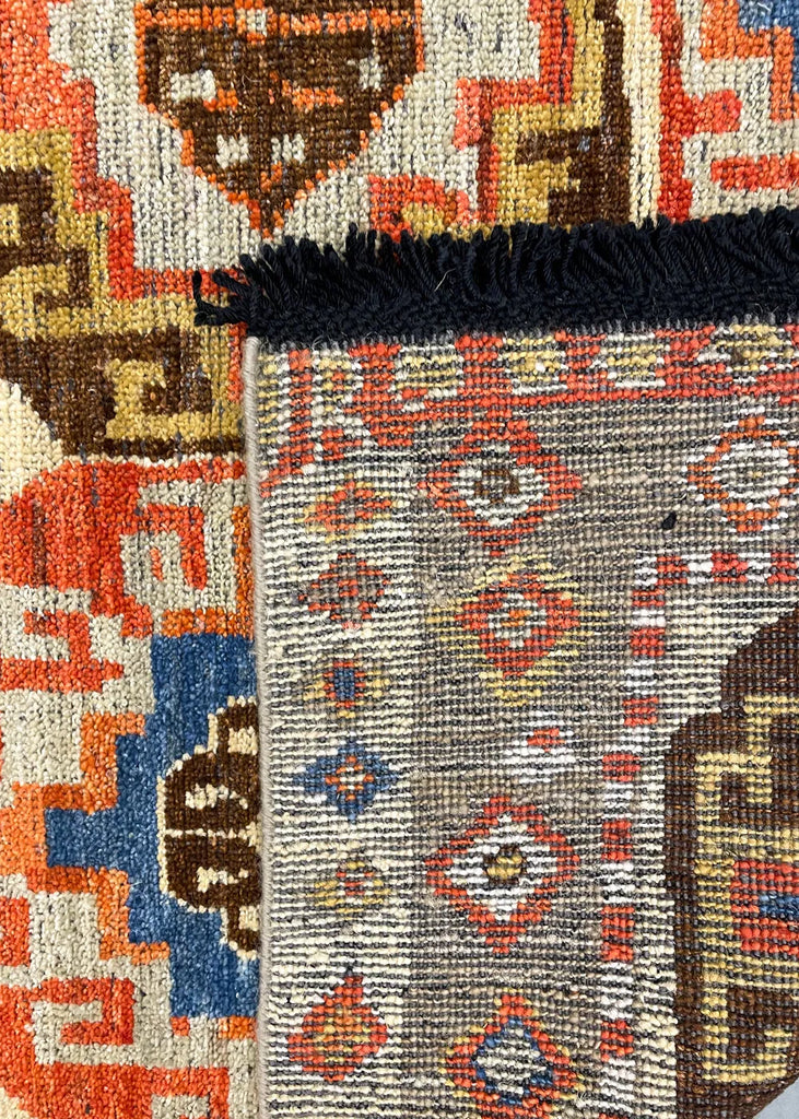 3'5"x6' Burano Kazak Hand Knotted