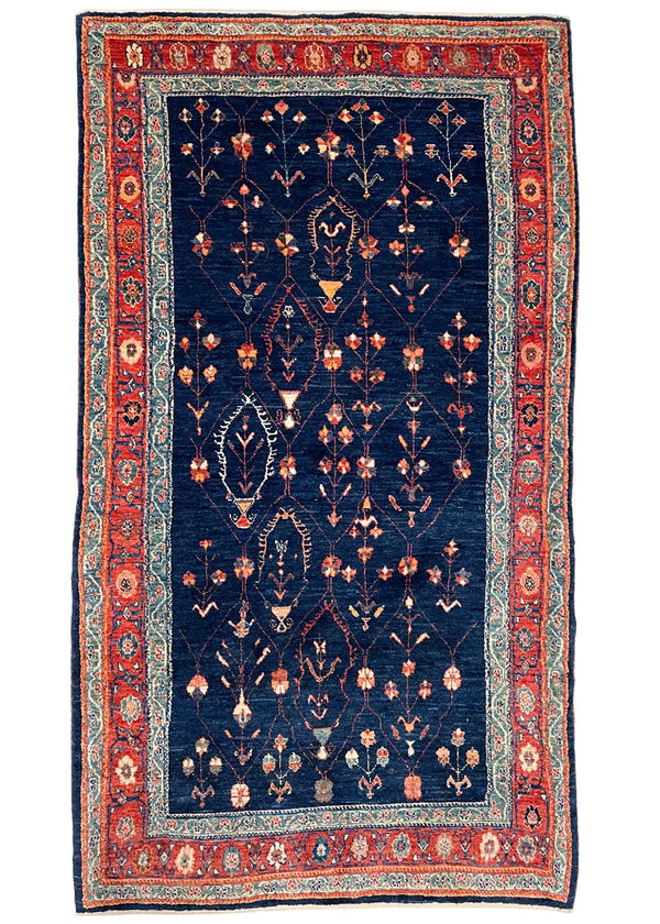 3'5"x6' Khamsehbaf Hand Knotted