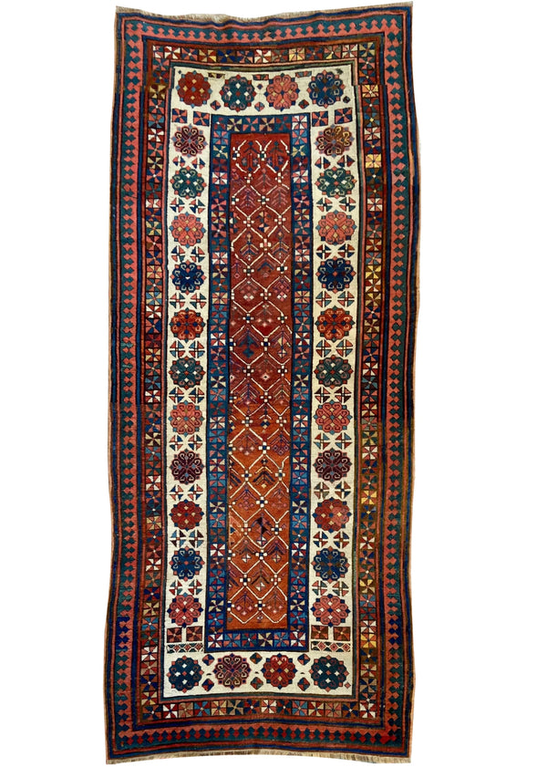3'5"x7'11" Talish Hand Knotted