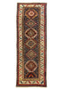 3'5"x9'8" Memling Gul Genje Hand Knotted