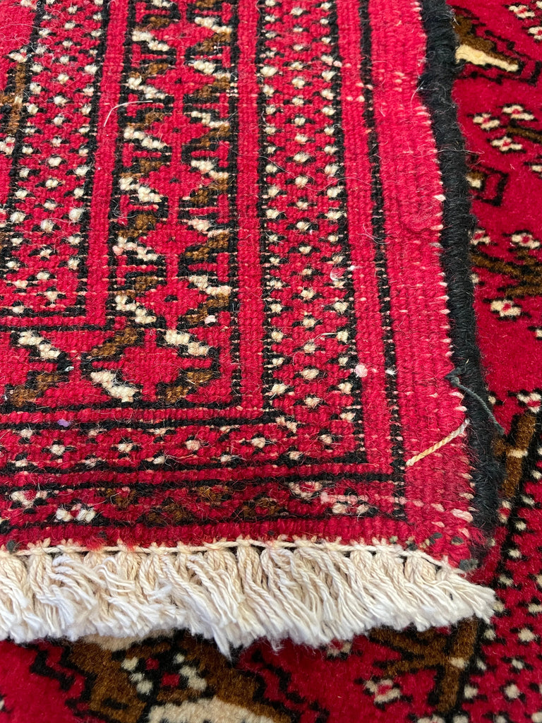 3'6"x1'7" Turkman Hand Knotted