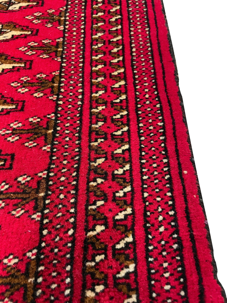 3'6"x1'7" Turkman Hand Knotted