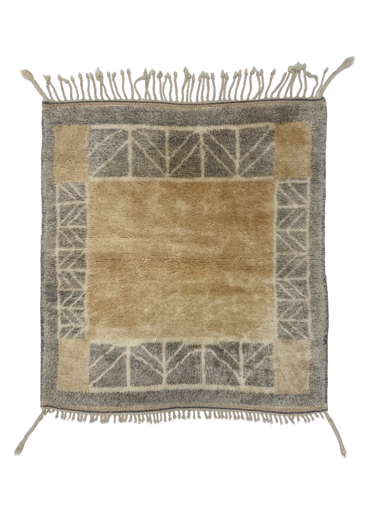 3'6"x3'10" Beni Ourain 