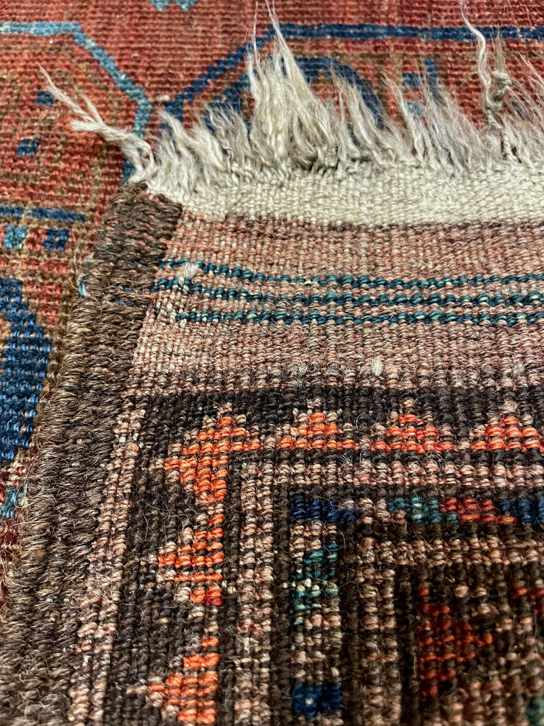 3'6"x4'7" Ersari Turkmen Hand Knotted