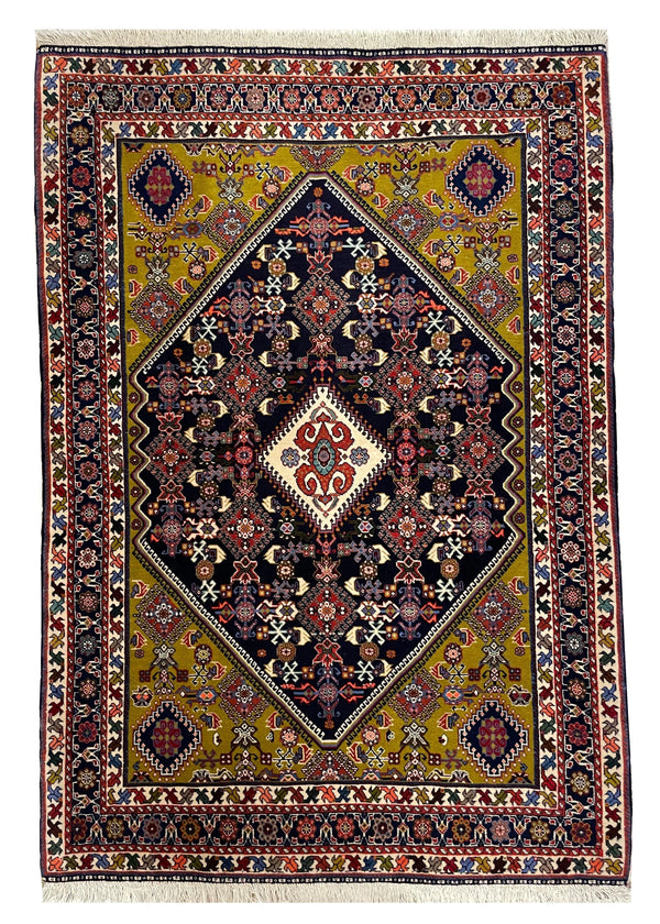 3'6"x5'1' Kashkuli Hand Knotted