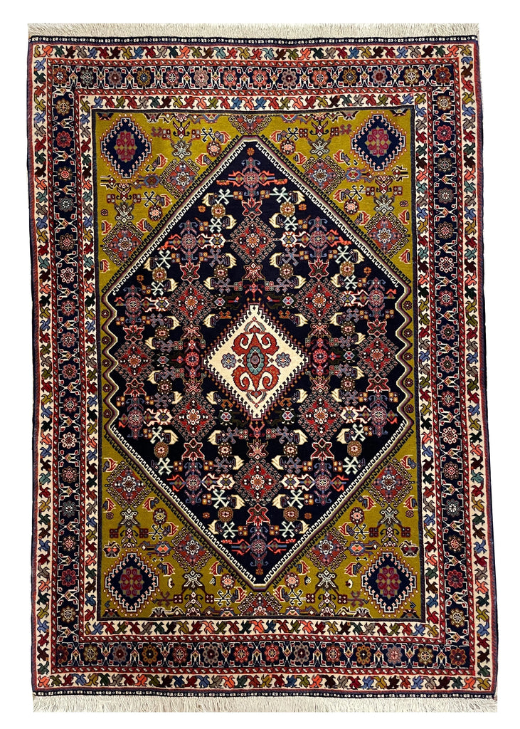 3'6"x5'1' Kashkuli Hand Knotted